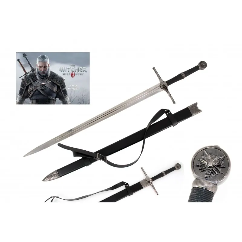 La espada de acero de Geralt